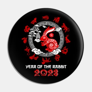 2023 Chinese New Year - 12 Chinese Zodiac Signs Pin