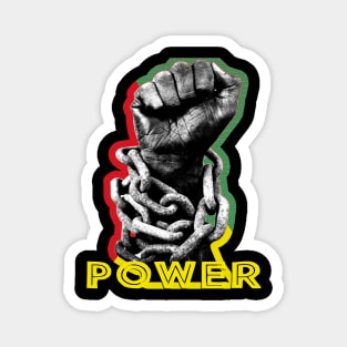 Black Power Magnet