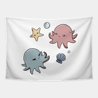 Kraken and Friends Tapestry