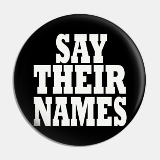 say their names african american history Pin