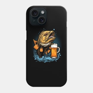 I love beer and fishsing Phone Case