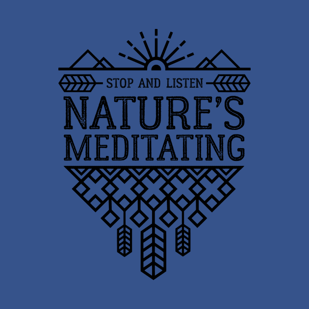 Nature is Meditating by Sinn