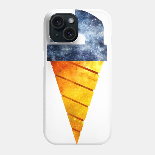 Gurren Lagann Core Drill Galaxy Phone Case by idkartist