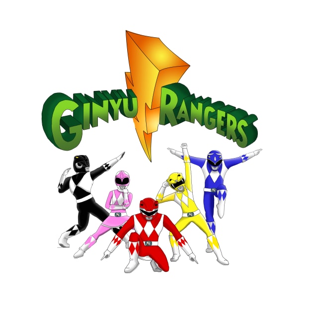 Mighty Morphin' Ginyu Rangers! by leftyjones