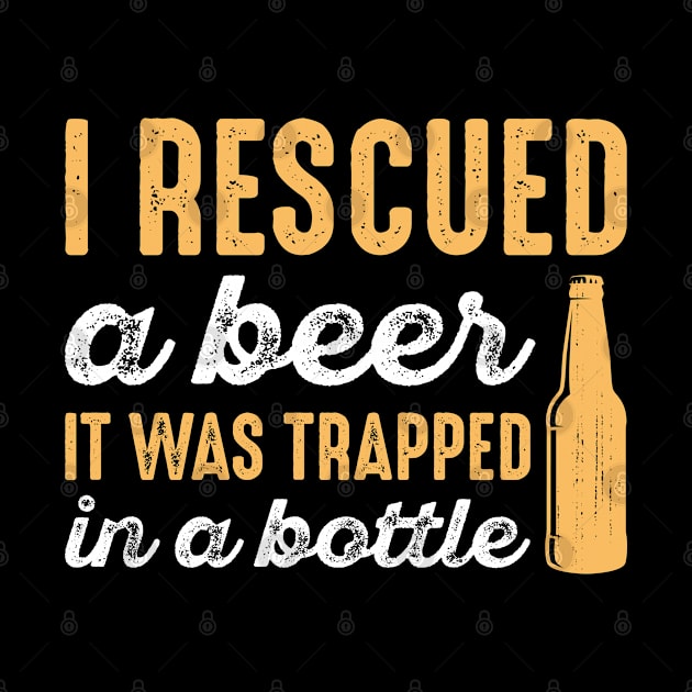 I Rescued A Beer by LuckyFoxDesigns