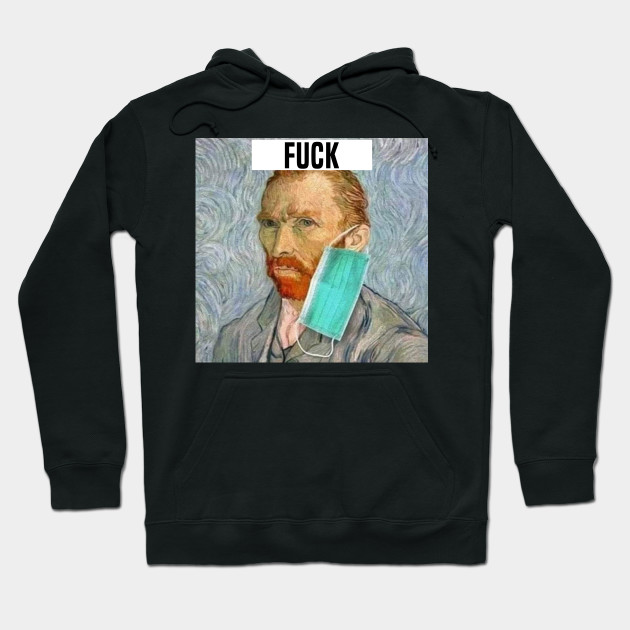 Funny Vincent Van Gogh Wearing Mask Vincent Van Gogh Hoodie