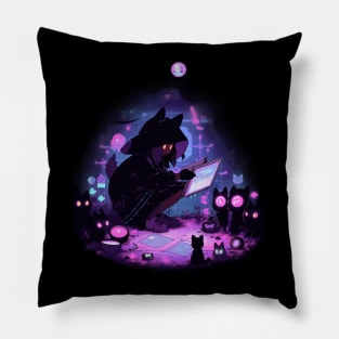 Spellbound Cats Pillow