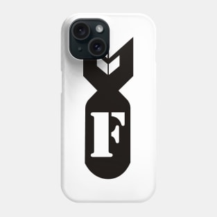 Dropping that F - Bomb black Phone Case