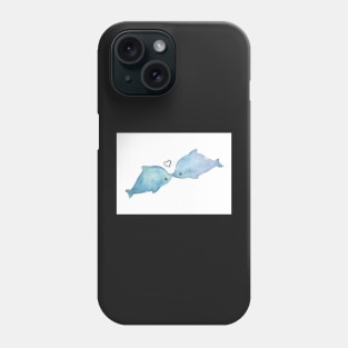 Dolphin Love Phone Case