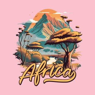 Beautiful African Landscape T-Shirt