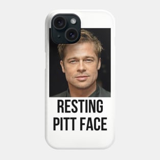 Resting Pitt Face Phone Case