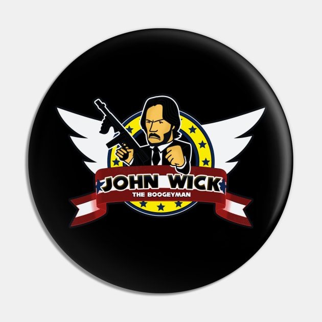 John Wick - The Boogeyman Pin by rodmarck