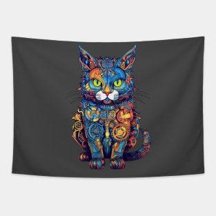 Mechanical cat Tapestry