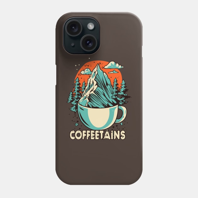 Coffeetains Phone Case by nefuku