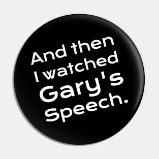 Gary Yourofsky Vegan Speech Pin