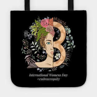 international women's day 2023 embrace equity 2023 Tote