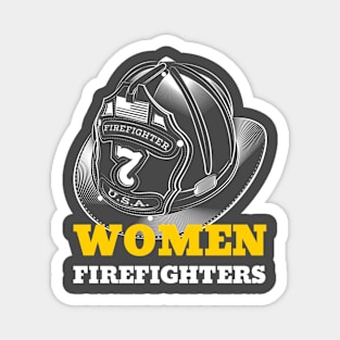 WOMEN FIREFIGHTERS Magnet