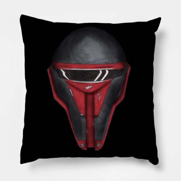 Darth Revan Mask Pillow by TaliDe