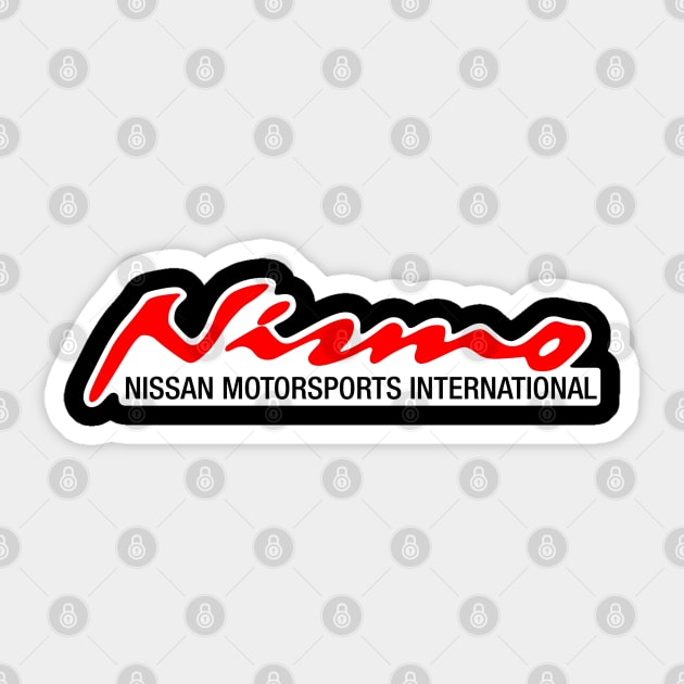 Nismo Motorsport International - Nissan Nismo - Sticker