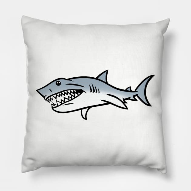 shark Pillow by Fun Graffix!