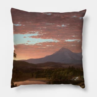 Mount Ktaadn by Frederic Edwin Church Pillow