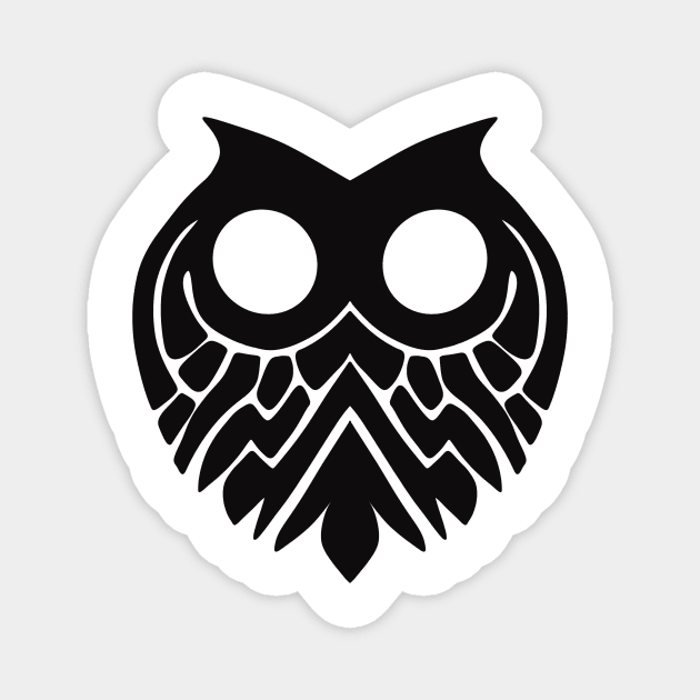 Owl Magnet by andybirkey