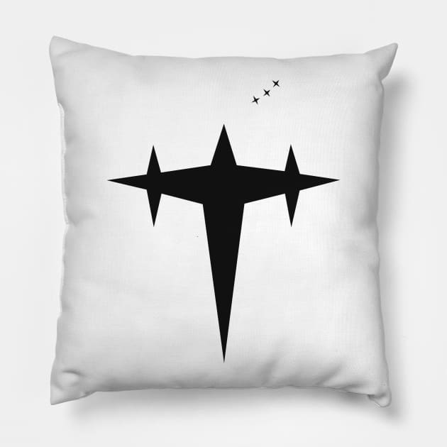 3 star goku uniform Pillow by JamesCMarshall