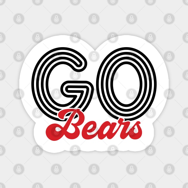 Go Bears Magnet by Zedeldesign