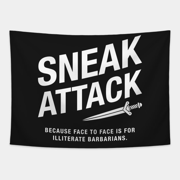 Sneak Attack RPG Tapestry by pixeptional