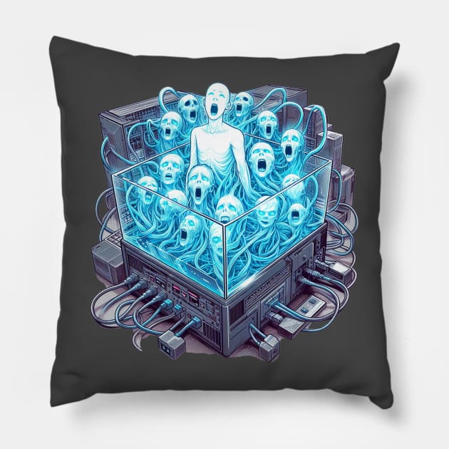 Plugged In Pillow by Jason's Finery