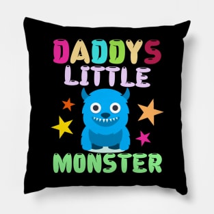 daddys little monster youth Pillow