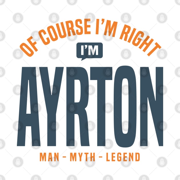 I'm Ayrton by C_ceconello