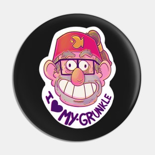 I <3 My Grunkle Pin