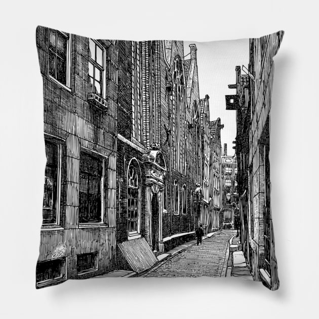 Diagon Alley Pillow by ZyDesign