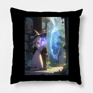 Witch girl Pillow