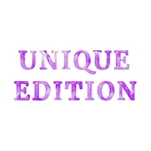 unique edition violet T-Shirt