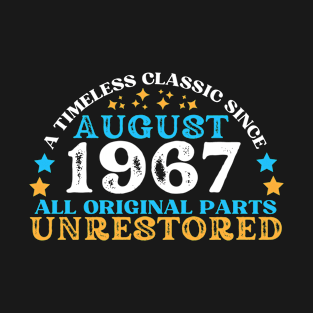 A timeless classic since August 1967. All original part, unrestored T-Shirt