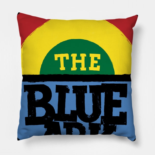 The Blue Ark Radio Pillow by MBK