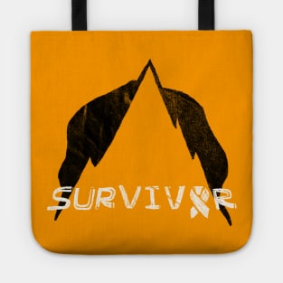 Cancer Survivor Mountain Tote