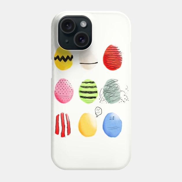 Li'l Eggs Phone Case by m1a2