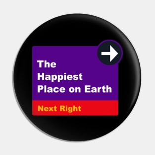 The Happiest Place on Earth Pin