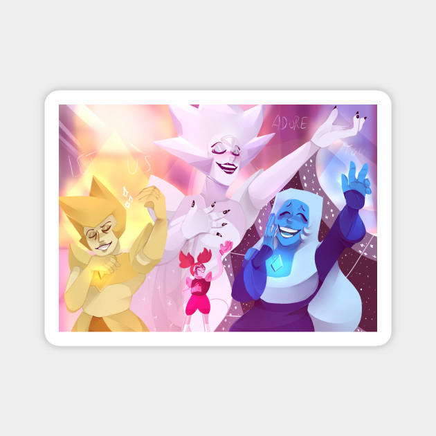 Let Us Adore You Steven Universe Magnet Teepublic