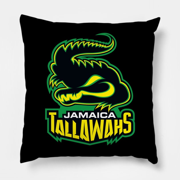 Jamaica Tallawahs CPL T20 Pillow by rumsport