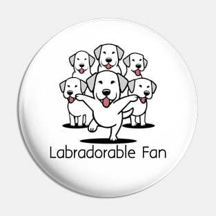 labradorable fan Pin