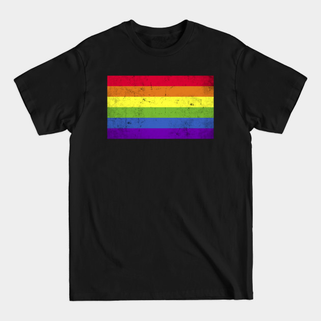 Discover Pride Rainbow Flag LGBT Gay Lesbian LGBTQ Gift - Pride - T-Shirt