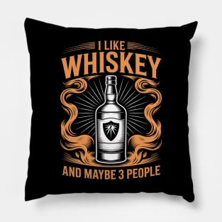 I Like Whiskey Idea Pillow