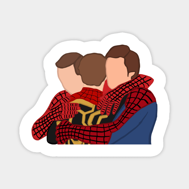 Spidey Hug Magnet by Sofieq