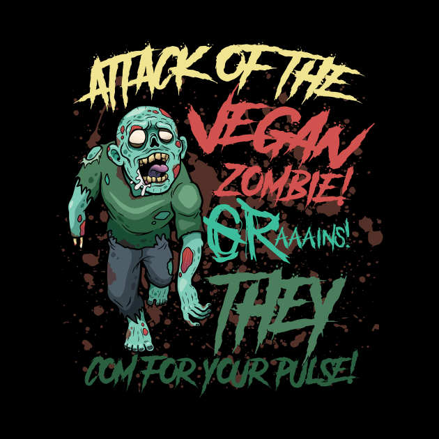 Attack Of The Vegan Zombie by fiar32