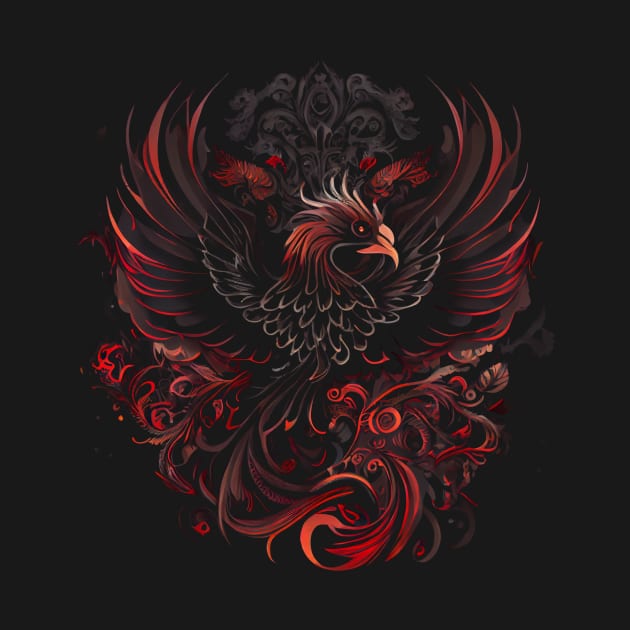 Phoenix bird by gblackid