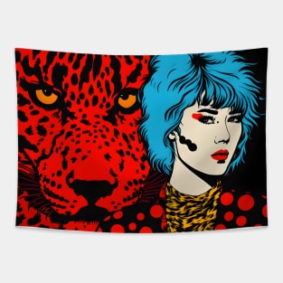 Tiger Lady Tapestry